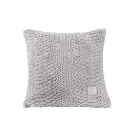 Διακοσμητικό Μαξιλάρι new Crusty Silver 45x45 (Χωρίς Γέμιση) guy Laroche  100% Polyester art fur Ultrasoft