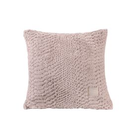 Διακοσμητικό Μαξιλάρι new Crusty old Pink 60x60 (Χωρίς Γέμιση) guy Laroche  100% Polyester art fur Ultrasoft