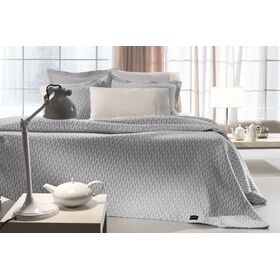 Μαξιλαράκι Φιγούρας (με Γέμιση) Harvey Grey 45x45 guy Laroche Grey 60% Βαμβάκι 40% Πολυέστερ Ζακάρ