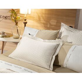 Mαξιλαράκι Φιγούρας Opium Ivory 45x45 guy Laroche Ivory 60% Cotton, 40% Polyester Jacquard