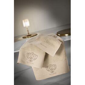 Σετ Πετσέτες Μπάνιου 3τμχ Sanza Sand guy Laroche Sand 100% Cotton 500 Gr/m2 ,