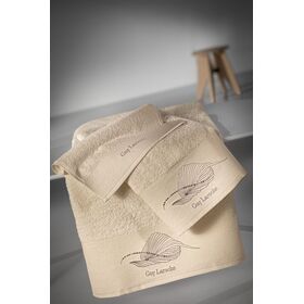 Σετ Πετσέτες Μπάνιου 3τμχ Tilly Sand guy Laroche Sand 100% Cotton 500 Gr/m2 ,