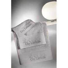 Σετ 3τμχ Πετσέτες Pandora Silver guy Laroche  100% Cotton 500 Gr/m2 ,