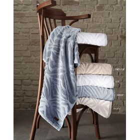 Πετσέτα Leno Ivory 70x140 guy Laroche ice 100% Βαμβάκι . Βάρος 650 Gr/m²