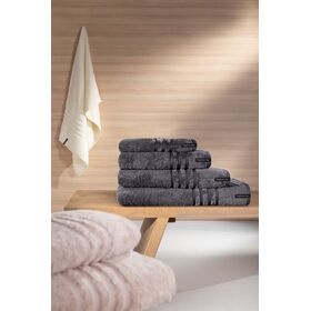 Πετσέτα Προσώπου Bonus Anthracite 50x90 guy Laroche  Combed Cotton 560 Gr/m3