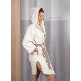 Μπουρνούζι new Comfy Sand με Κουκούλα Medium guy Laroche  60% Cotton - 40% Polyester