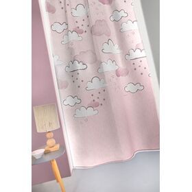 Koυρτίνα Cloudy Pinky 145x270 guy Laroche Pinky 100% Polyester