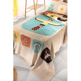 Κουβέρτα Ultrasoft Indian 160x220 Saint Clair  100% Polyester