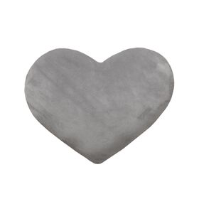 Μαξιλαράκι Διακοσμητικό Heart Silver 30x30 Saint Clair  100% Polyester