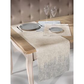 Τραβέρσα 2040 Beige Silver 40x160 Saint Clair  100% Πολυεστερα