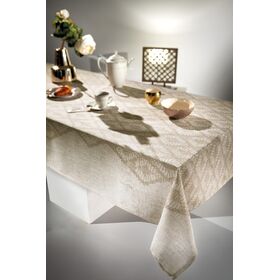 Τραπεζομάντηλο 1026 Natural 140x180 Saint Clair  100% Πολυεστέρας
