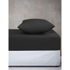 Σεντόνι Anthracite Monochrome Σεντόνιμονόμελάστιxο:100x200+30