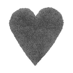 Παιδικό Χαλί Dark Grey Shade Heart 160x160