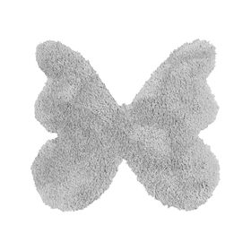 Παιδικό Χαλί Light Grey Shade Butterfly 160x160