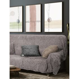 Ριχτάρι Soggy Grey Ριxτάριτριθέσιουκαναπέ:180x300