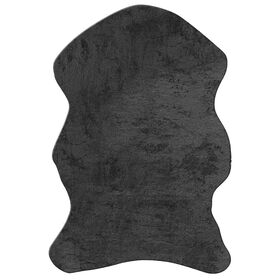 Χαλί Feathery Black Animal 90x210