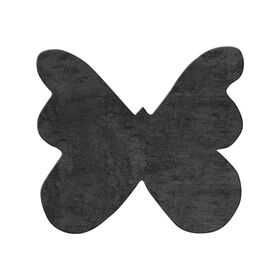 Παδικό Χαλί Feathery Black Butterfly 160x160