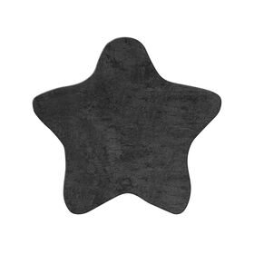 Παδικό Χαλί Feathery Black Star 160x160