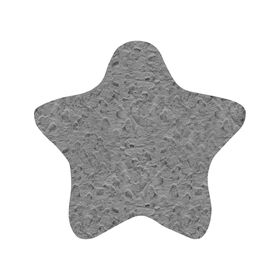 Παιδικό Χαλί Glacial Grey Star 160x160