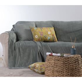 Ριχτάρι Πολυθρόνας 130x180 nef-nef dakari green 100% polyester