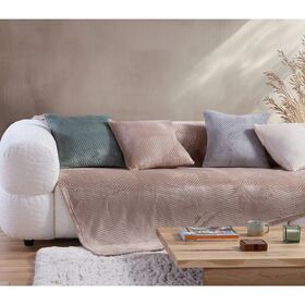Ριχτάρι Διθέσιο 180x250cm Πολυεστέρας nef-nef living collection dakari - beige 033959