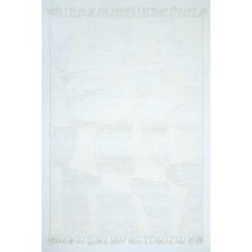 Χαλί Ezzo Neve Shaggy D110a1a Cream bed set (3 Pieces)