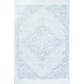 Χαλί Ezzo Veneto D309a2a Light Grey 080x150