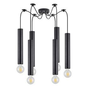 Se21-bl-5-bl6 Adept Tube Black Black Pendant+