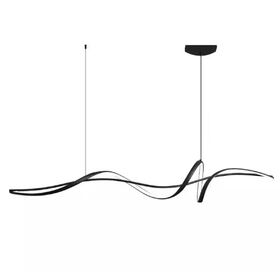 Se led 100 Onis Pendant Black 18w 3cct 100x22x100cm Ip20 220v 2 Years Warranty
