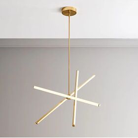 Se led 50 Vamos Pendant Gold 22w 3cct 50x50x110cm Ip20 220v 2 Years Warranty