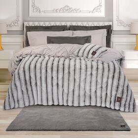 GREENWICH POLO CLUB ΧΑΛΙ 75X140 FAUX FUR 3109 TAUPE