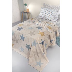 Παιδική Κουβέρτα Ultrasoft Cosmos Natural 160x220 guy Laroche  100% Polyester