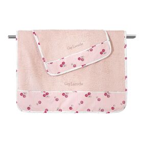 Σετ 2τμχ Βρεφικές Πετσέτες Cherries guy Laroche  100% Cotton