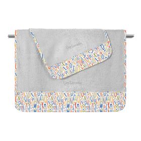 Σετ 2τμχ Βρεφικές Πετσέτες Letters Multi guy Laroche  100% Cotton