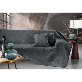Ριχτάρι Lama Anthracite 170x150 guy Laroche  100% Jaquard Pol.