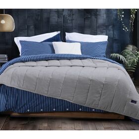 Πάπλωμα-Κουβέρτα Υπέρδιπλη 220x240cm Πολυεστέρας nautica nau coast - grey 036336