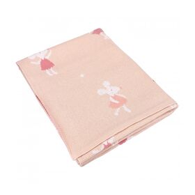 Κουβερτα Ζακαρ 80χ100 Ποντικι 100% Cotton Kidzroom
