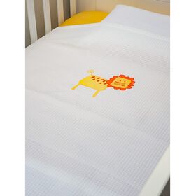 Baby Oliver Des.470 Κουβέρτα Πικέ Κούνιας 100x140