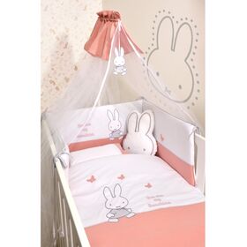 Miffy σετ 9τ Des.62  Προίκας  Σομόν με Μεταλλικό Σίδερο Κουνουπιέρας Αξίας 23€