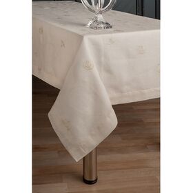 Omega Home Des.200 Τραπεζομάντηλο 170x300 100% Λινό Ιταλίας