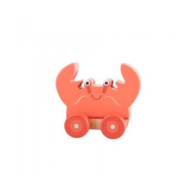 Καβούρι Push & Pull Orange Tree Toys