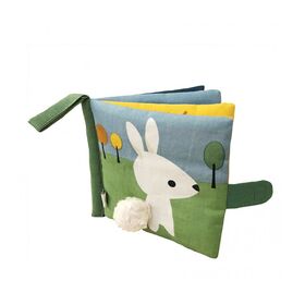 Βιβλίο Rabbit's day από 100% Οργανικό Βαμβάκι