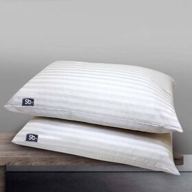Μαξιλαρι 50x70 Fiber Silicon /Super Stripe ( Μέτριο Προς Σκληρό )