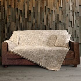 Ριχταρι Chenille Πολυθρονα 180x170cm /Vallea Beige