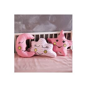 Σετ Bebe Μαξιλαρια Διακοσμητικα 3 Tem. Pink