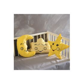 Σετ Bebe Μαξιλαρια Διακοσμητικα 3 Tem. Yellow