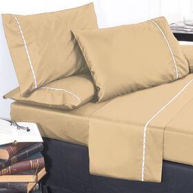 Σεντονι Μεμονωμενο Ημιδιπλο 190χ280 cm-Colori Almond