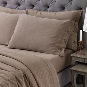 Σετ Σεντονια Υπερδιπλα  +2  Μαξ/κες-Sciara Beige
