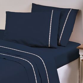Σεντονι Μεμονωμενο Υπερδιπλο  240 χ 280cm - Colori Navy