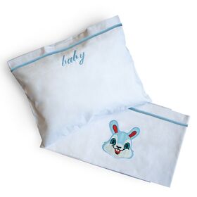 Σετ Σεντ. Bebe Κεντhma  120x160- Bunny Blue